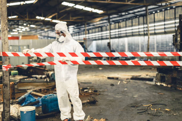 Professional Trauma Scene Cleanup technician working in Hubbard, OH
